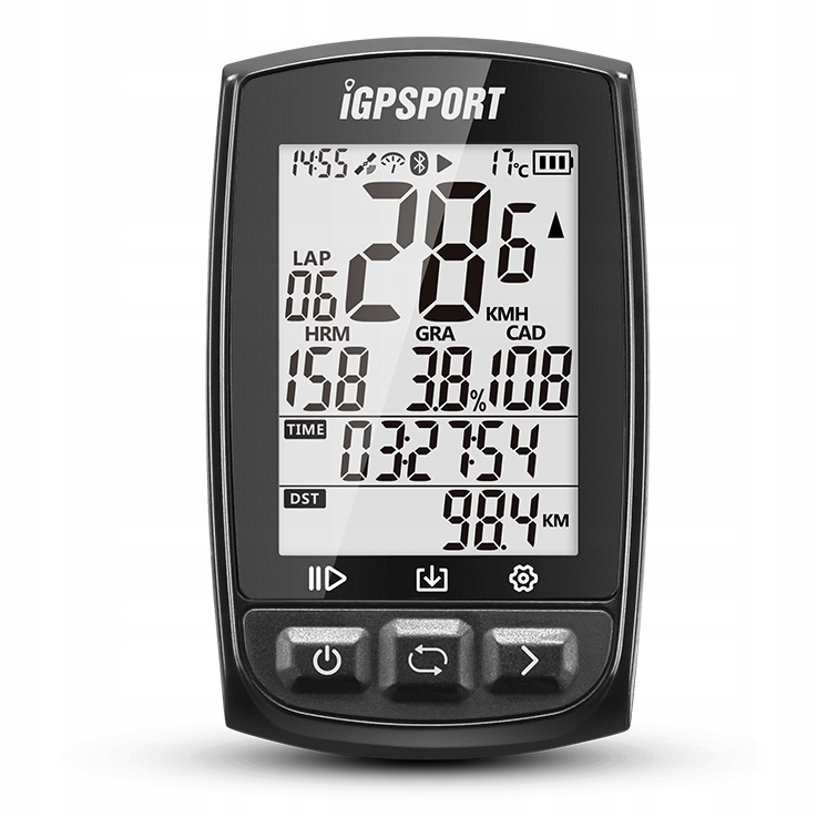 

Licznik rowerowy Gps iGPSport iGS50E czarny