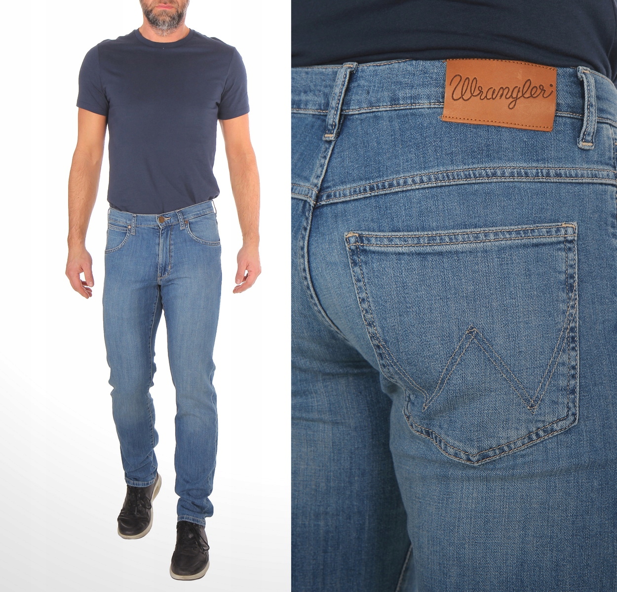 

Wrangler arizona dark vent Spodnie Jeansy W32 L34