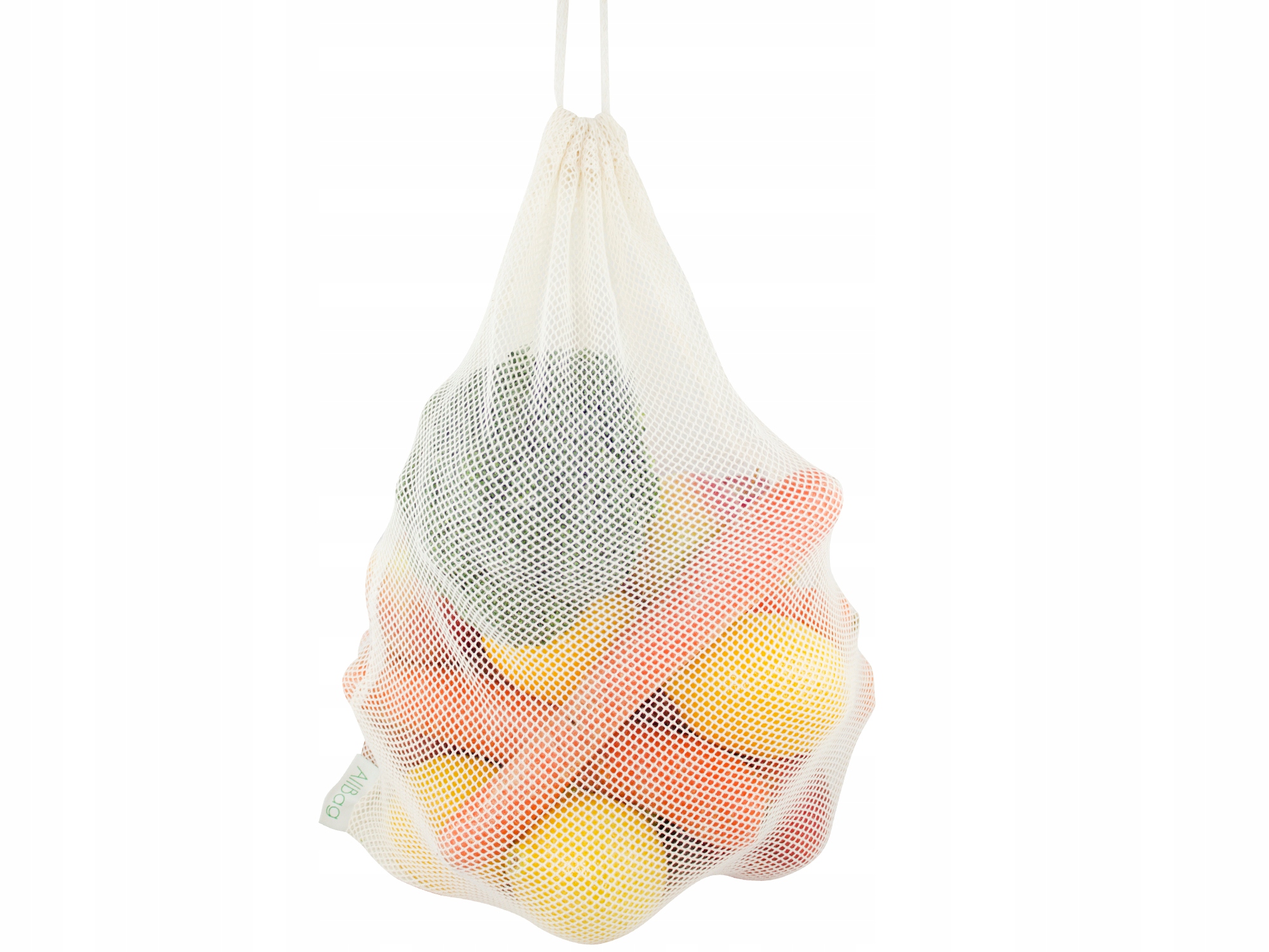 

Worek na zakupy warzywa Zero Waste Duży bawełniany