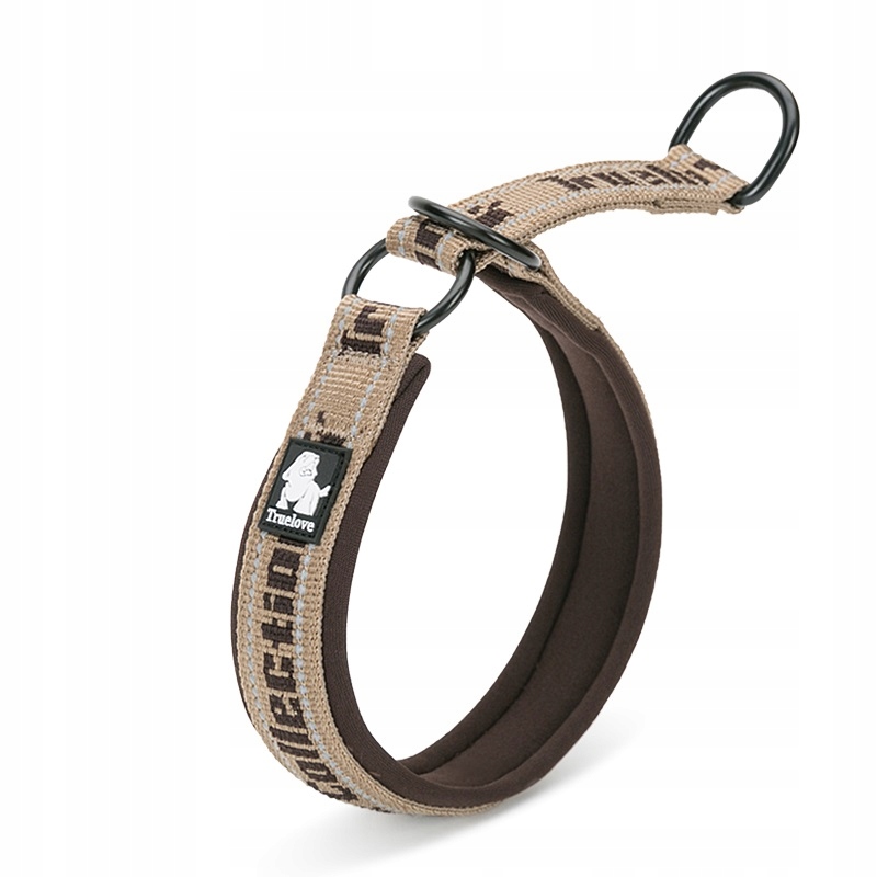 

Obroża brąz półzacisk dla psa Jamnik Truelove S