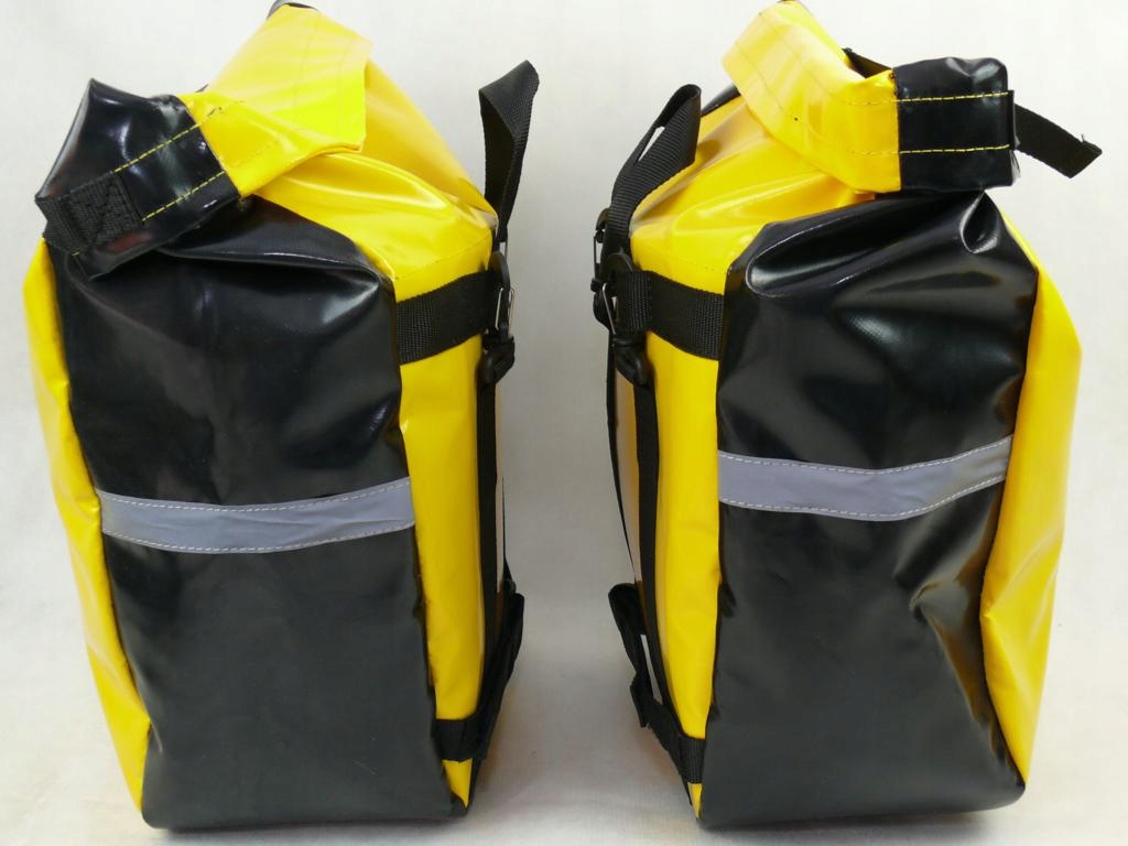 KOMPLET 2 x SAKWA TORBA ROWER BAGAŻNIK PLAWIL 60L Model SB-3