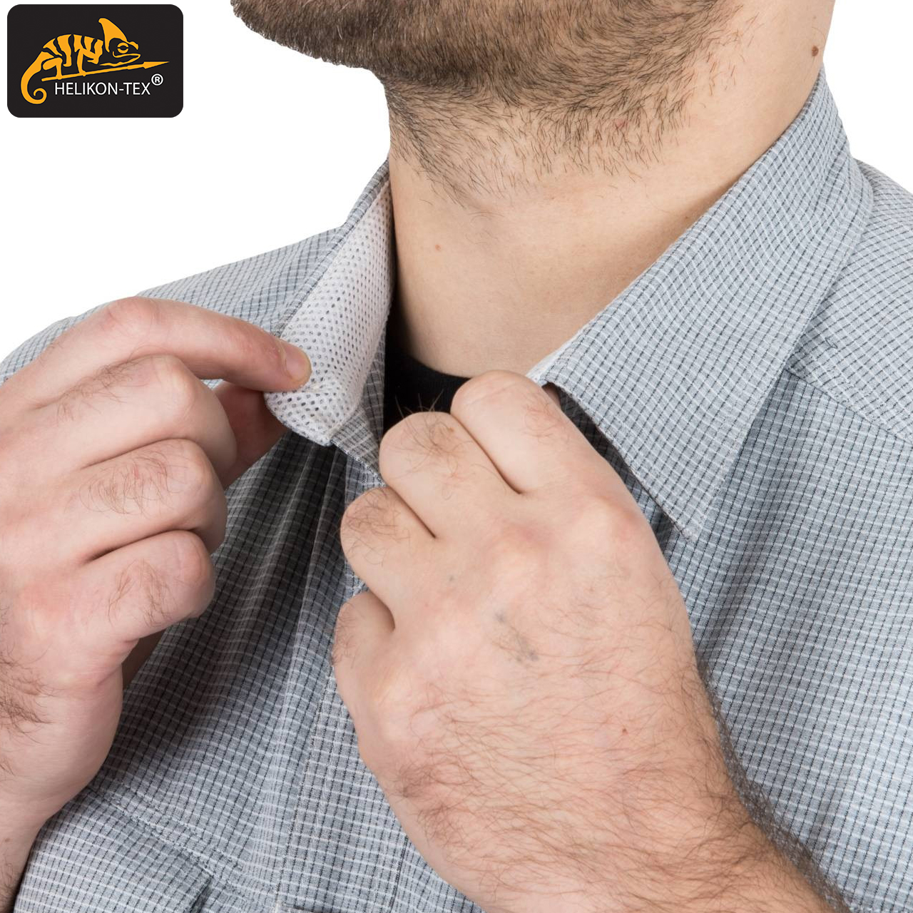 KOSZULA MĘSKA KRÓTKI REKAW DEFENDER Mk2 ULTRALIGHT SHORT Light Blue Marka Helikon-Tex