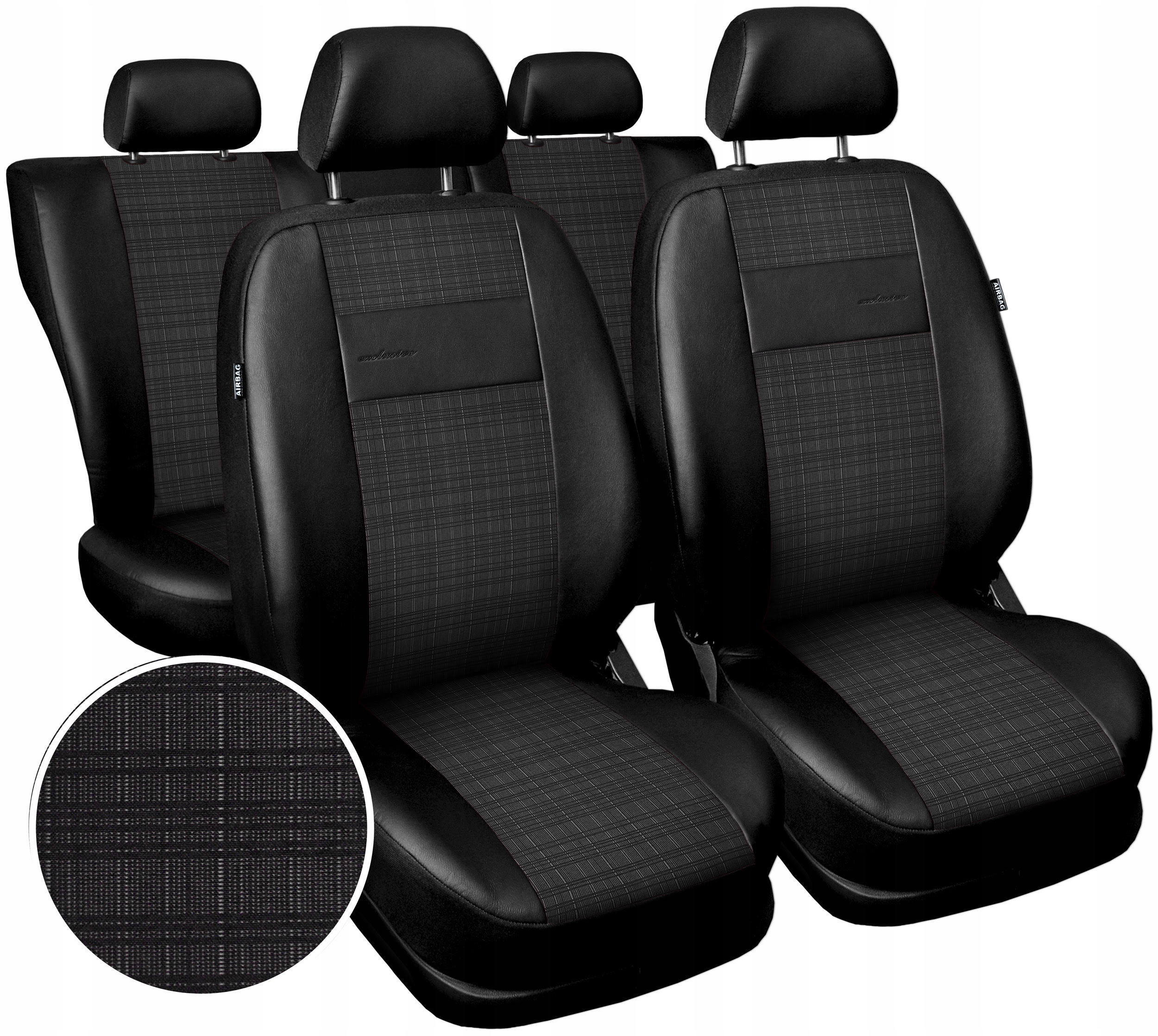 OPEL ASTRA H III (2003-2014r.) pokrowce EXCLUSIVE Przeznaczenie komplet siedzeń