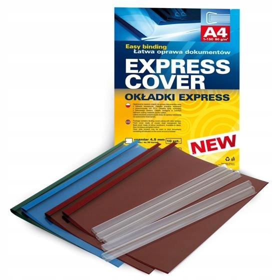 

Okładka Express Oprawa Dokumentów Zielony 4,5CM A4