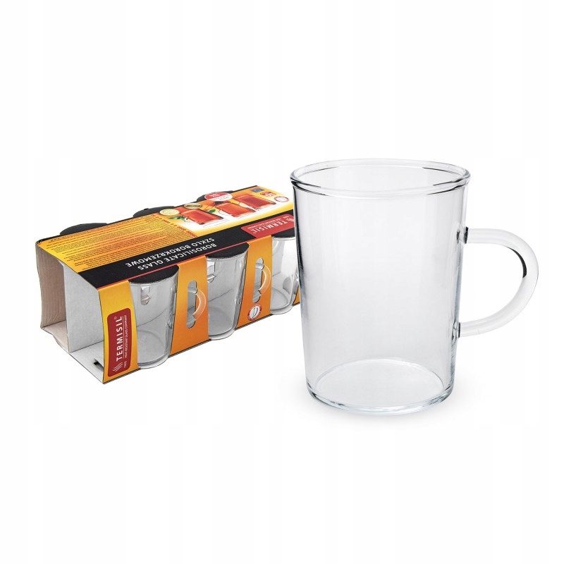 

Komplet 6 szt. szklanek Stożek Termisil 220 ml