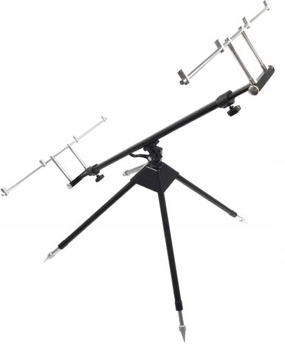 ROD POD STANOWISKO KARPIOWE STOJAK NA 4 WĘDKI Model Ros pod