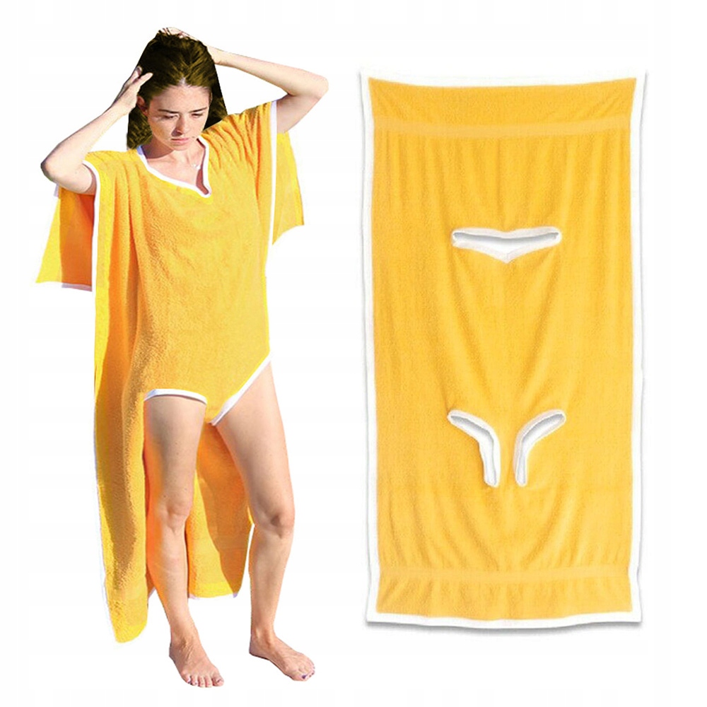 LETNIA TUNIKA PLAŻOWA PAREO RĘCZNIK KĄPIELOWY 2w1 Marka SNM