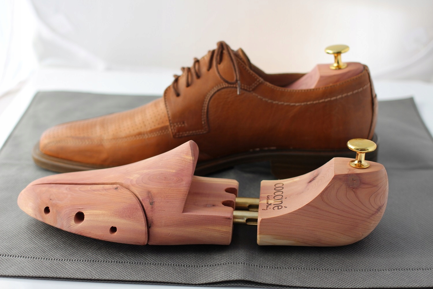 Prawidła Cedrowe Coccine do butów rozmiary 45-46 Materiał drewno