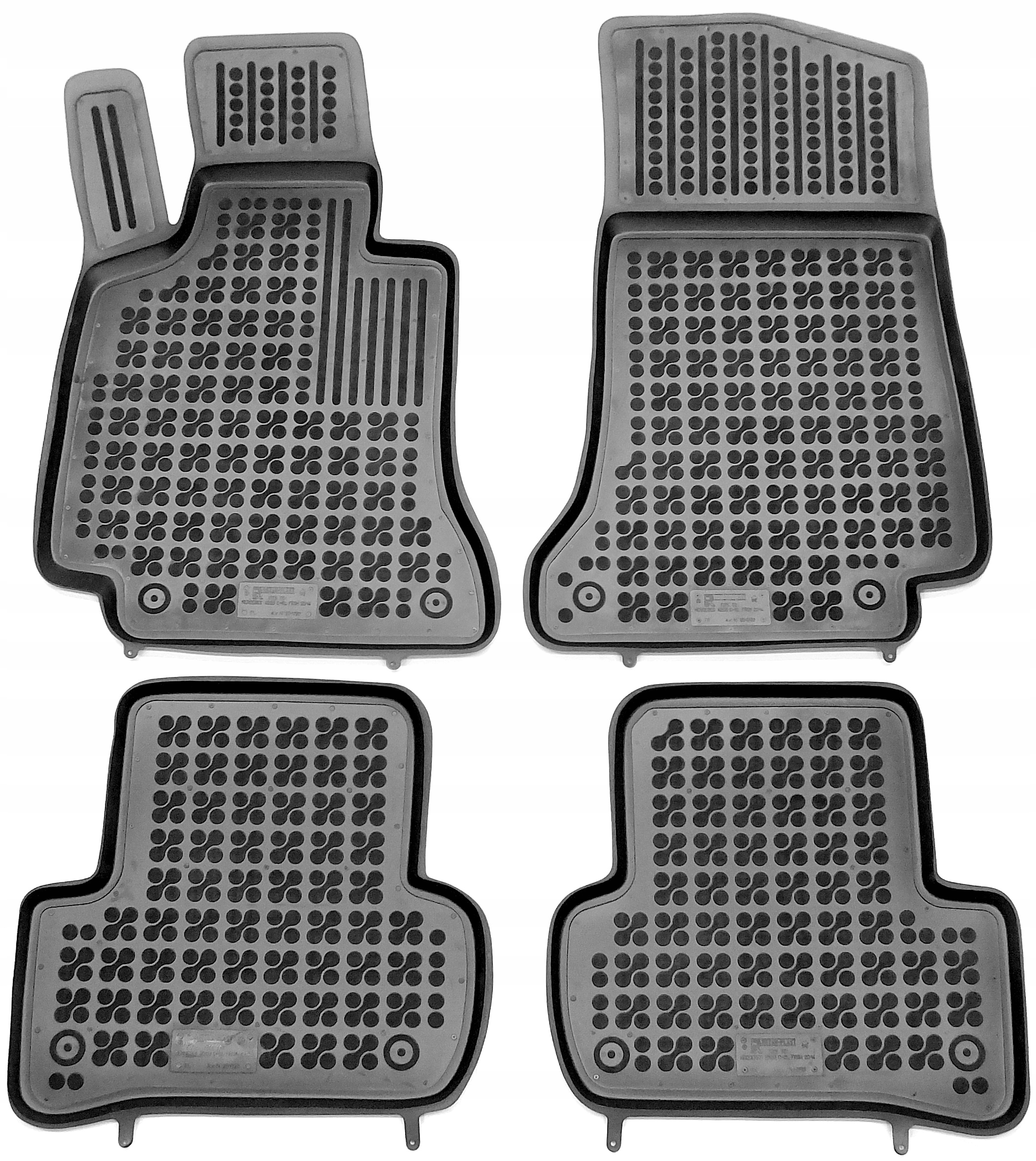 Mercedes C-клас W205 седан S205 универсал 2014-2021 коврики резиновые корыта