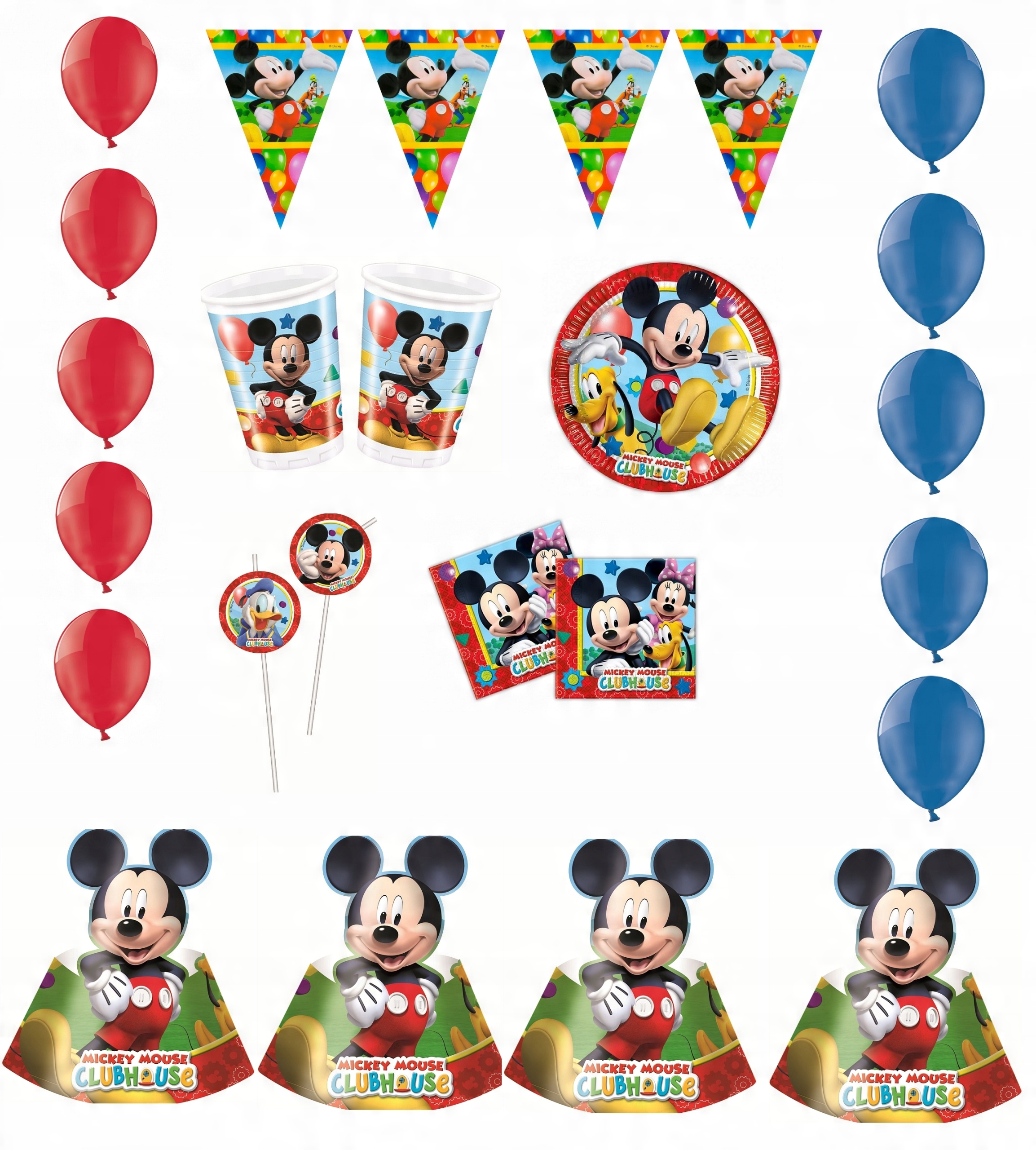

Zestaw Urodzinowy Playful Mickey Myszka Miki