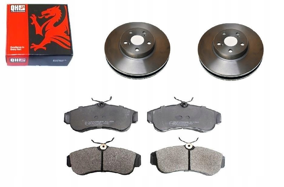 Kotouče Kostky Almera N16 Bez Abs 257 MM Přední