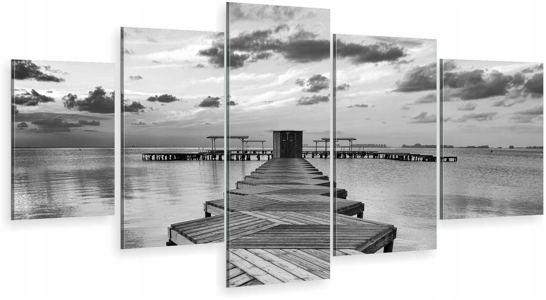 

Tryptyk 5-CZĘŚCI Na Ścianę Pomost Hiszpania 800 Wz