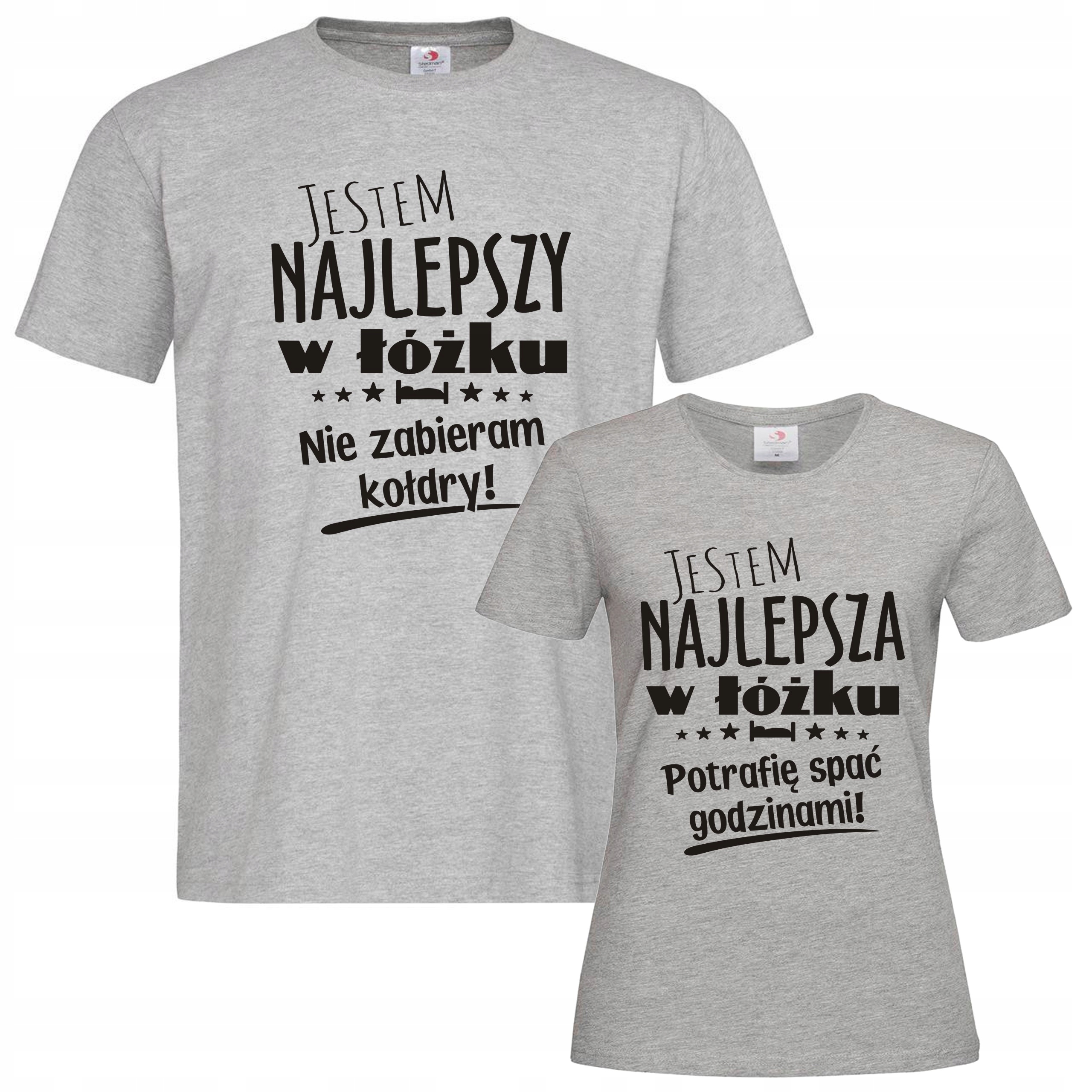 

Dwie zabawne koszulki dla pary Prezent Walentynki