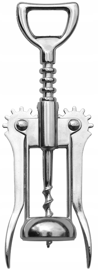 

Korkociąg Otwieracz do Wina Srebrny Metal Browin