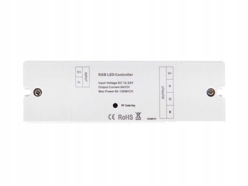Sterownik strefowy LED SR-1029 radiowy RGB