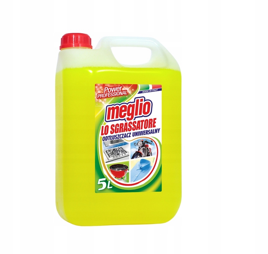 

Odtłuszczacz Uniwersalny Meglio Lemon kanister 5l