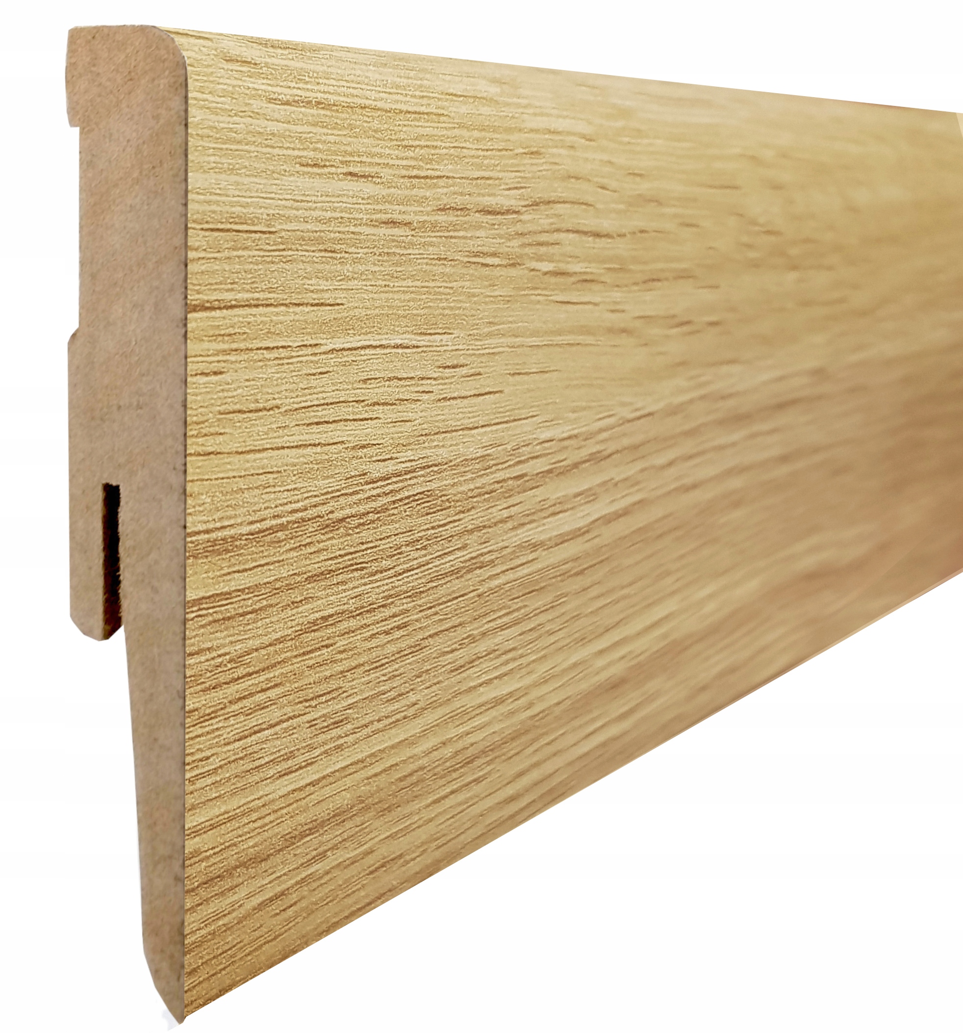 60 LISTWA PRZYPODŁOGOWA FORMATOWANA MDF DĄB 240 PM11