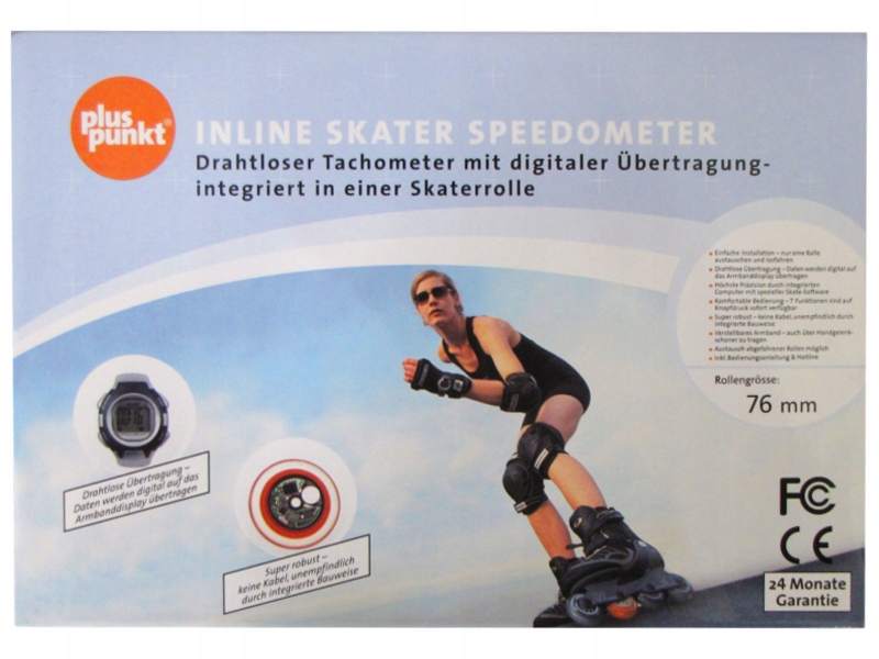 TACHOMETR DLA SKATERA SKATE ROLKI KOŁO WYŚWIETLACZ Kod producenta 000