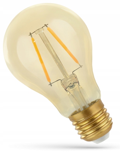 

Żarówka Led Światło Ciepłe E-27 230V 2W Edison