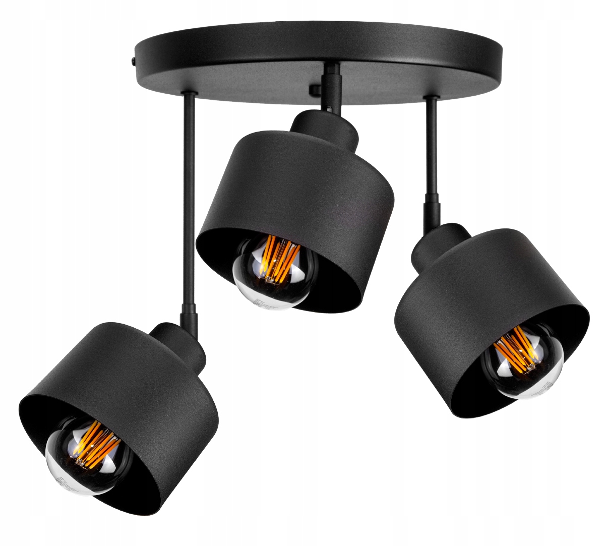 

Lampa Sufitowa Plafon Żyrandol Loft Edison Led