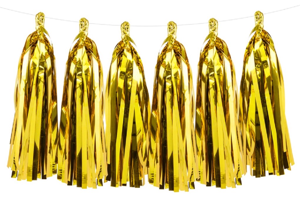 

Girlanda frędzle Party 1,5m Złota