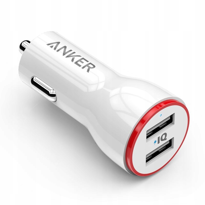 

Ładowarka samochodowa Anker PowerDrive 2 24W Biała