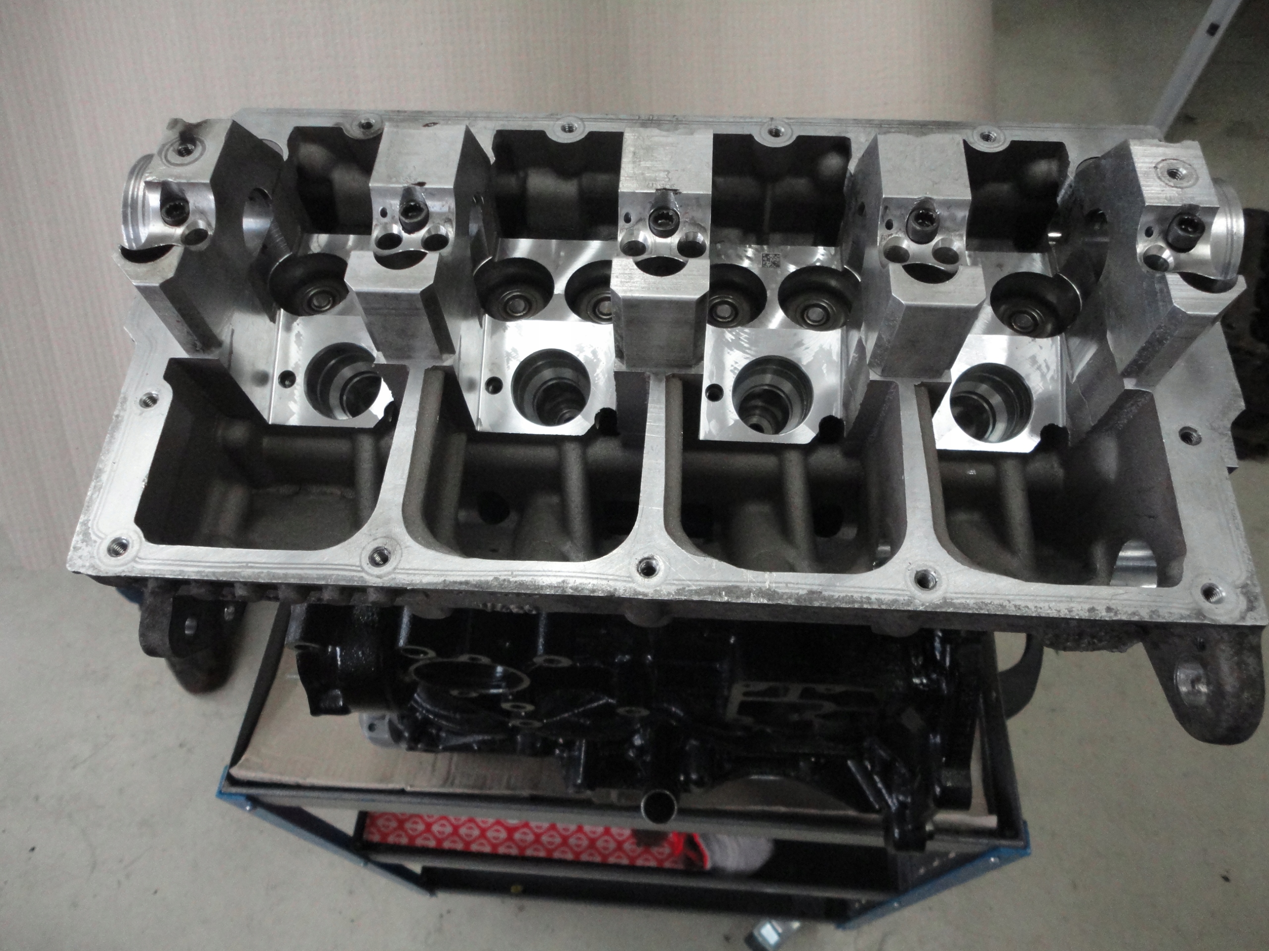 Двигатель после реставрации volkswagen t5 1.9 tdi axb axc