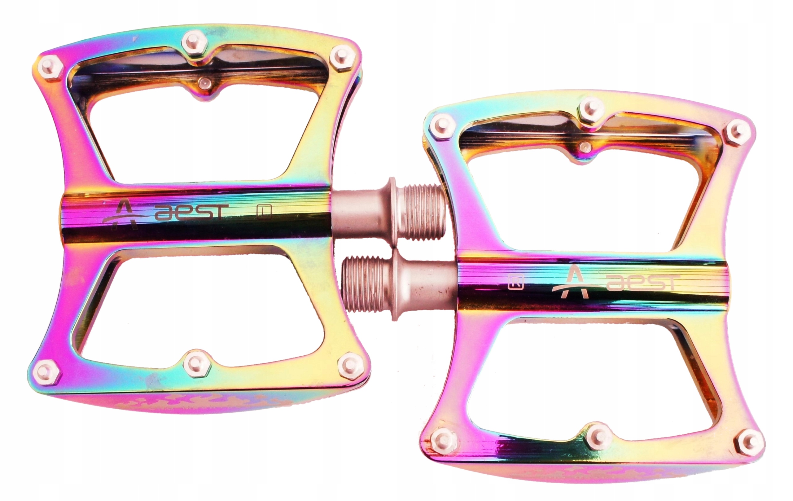 OIL SLICK Pedały platformy aluminium 285 g AEST