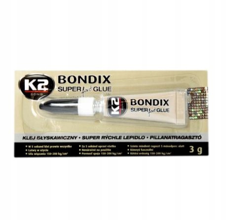 

K2 Bondix 3G Błyskawiczny Klej Uniwersalny B1000