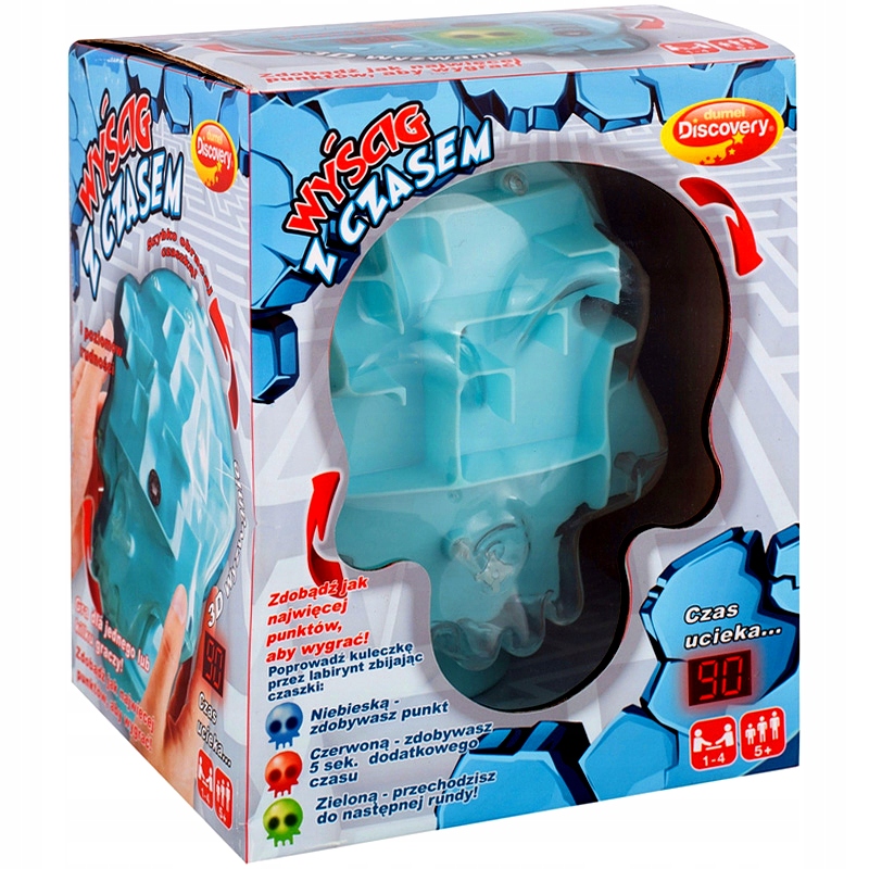 

Dumel Gra 3D Wyścig Z Czasem Świecące Czaszki