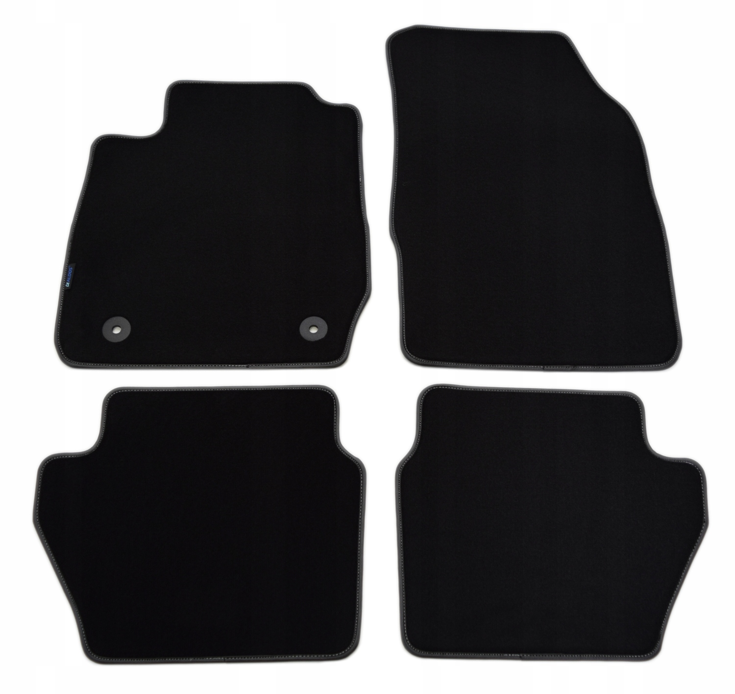 Ford Fiesta 2011-2017r Велюрові килимки GOLD