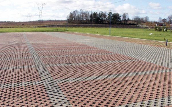 ŚZ Płyta ażurowa AŻUR MEBA ZENIT 60x40x10 szary Marka Bruk-Bet