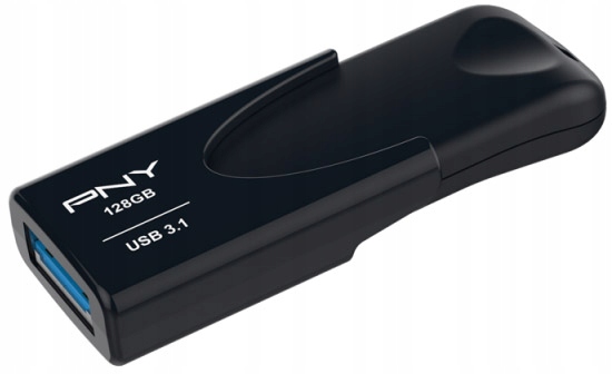 

Pen 128GB Pny Attache 4 80MB/s wysuwany USB3.0 3.1