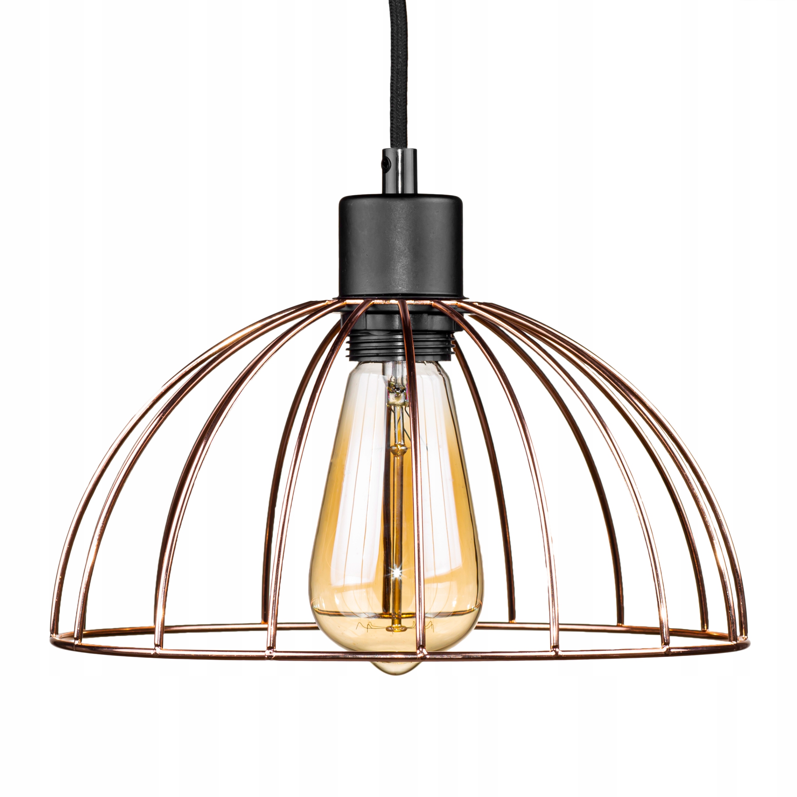 

Lampa wisząca sufitowa Golden Rose metalowa Loft