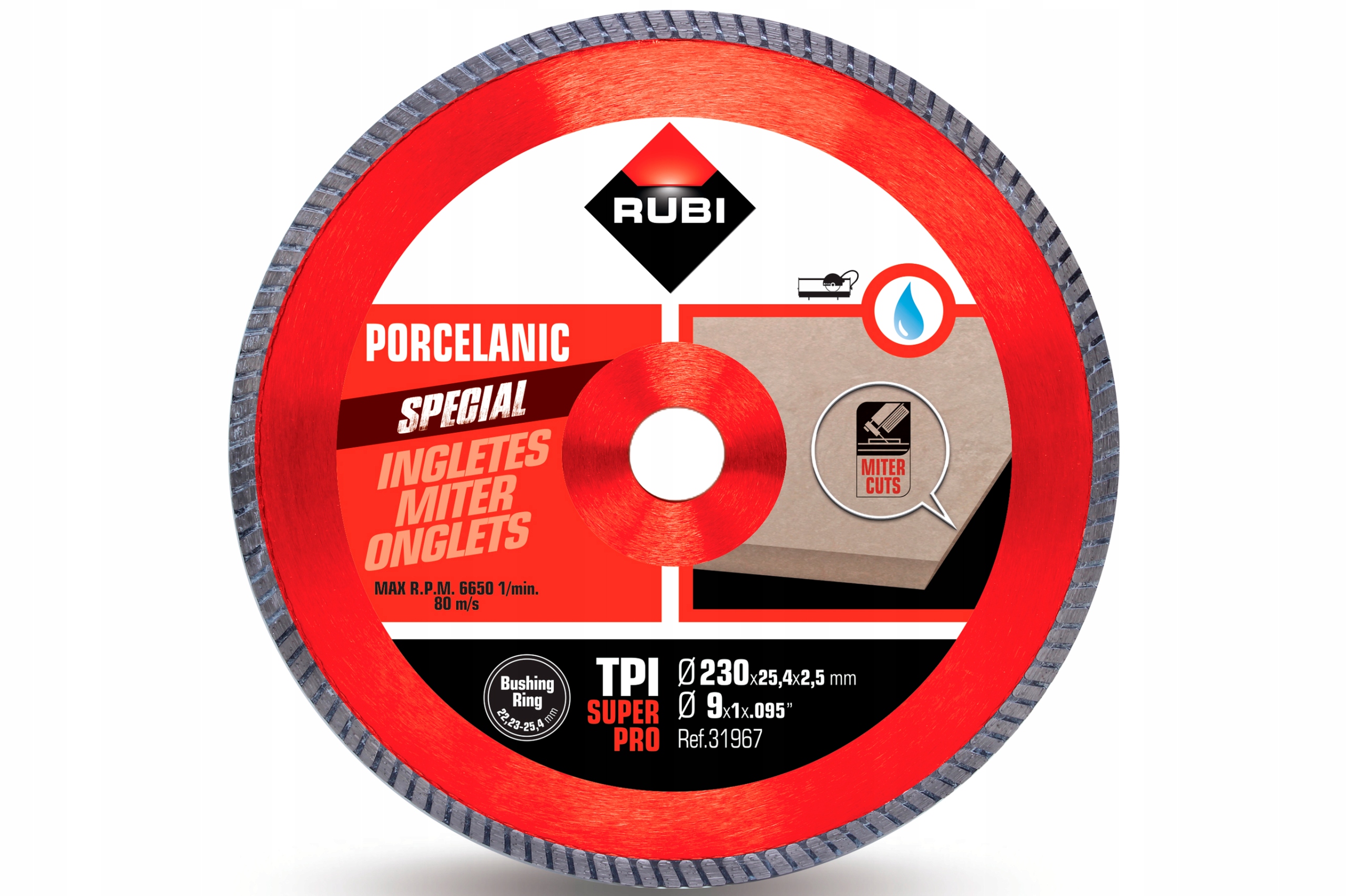 

Tarcza Diamentowa Rubi Tpi 230 superpro