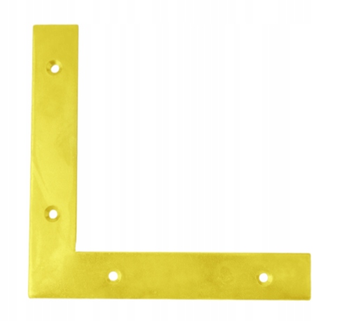 

Narożnik Kątownik Żółty Ocynk 150x150x25 NA1 10szt