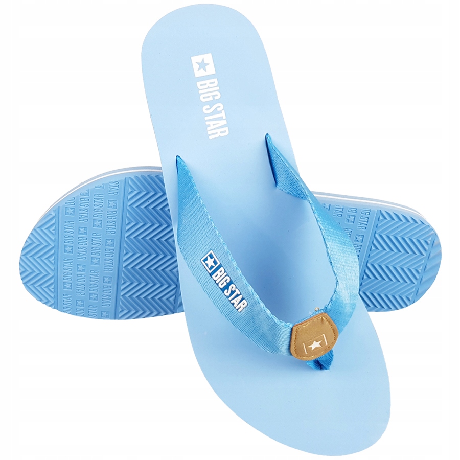

Klapki Big Star damskie niebieskie DD274a253 37
