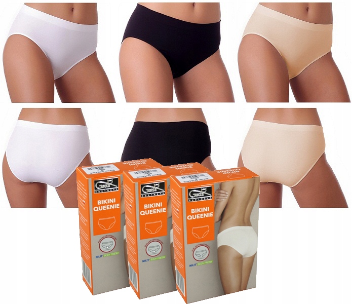 

3szt. Gatta Majtki Figi bikini Queenie - r. S