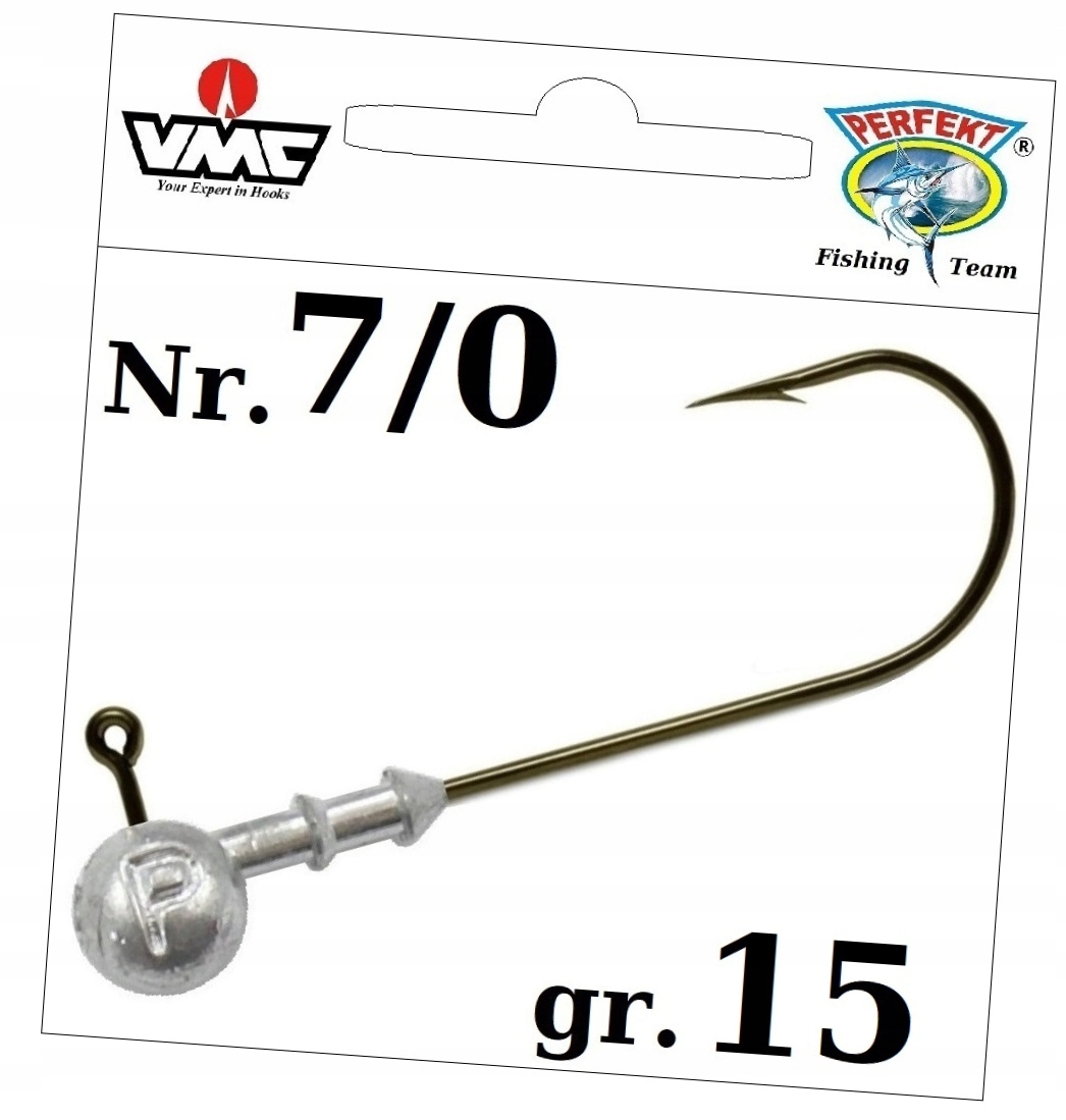 JIG PERFEKT na haku VMC Nr.7/0 - 15 gr