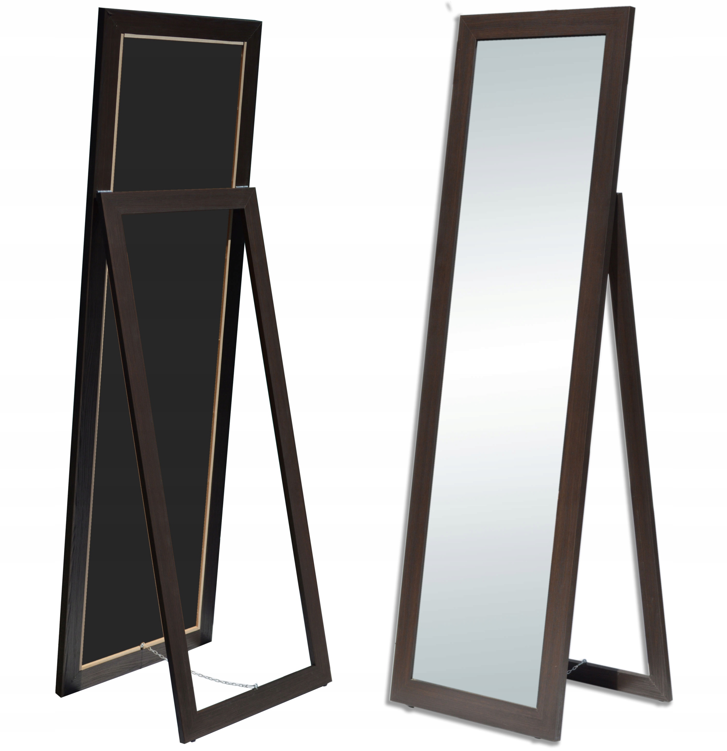 

Duże Lustro ramie Stojące 170x70 wenge MIX Gratis*