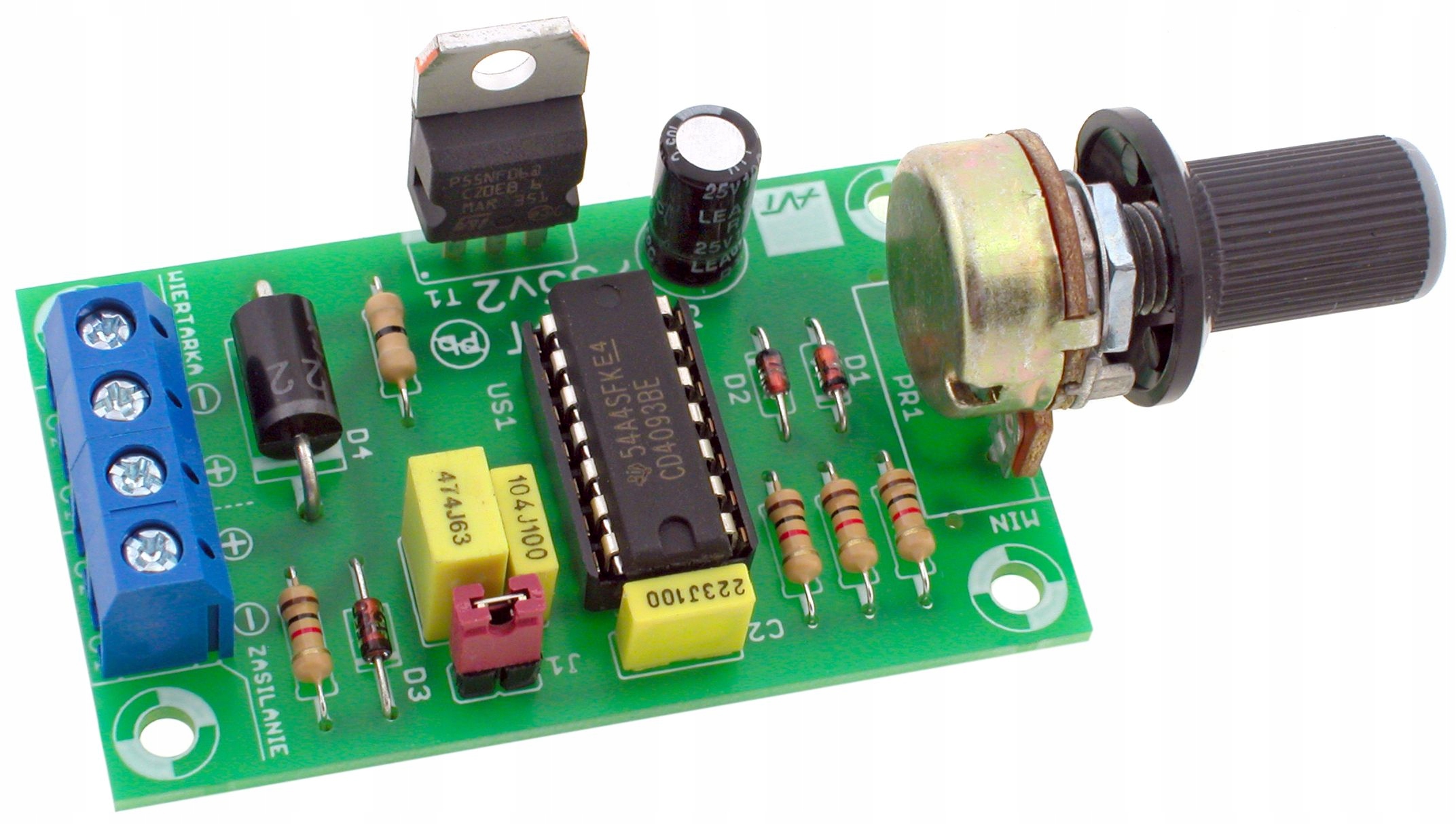 

Regulator mocy Pwm 10A, AVT735 B