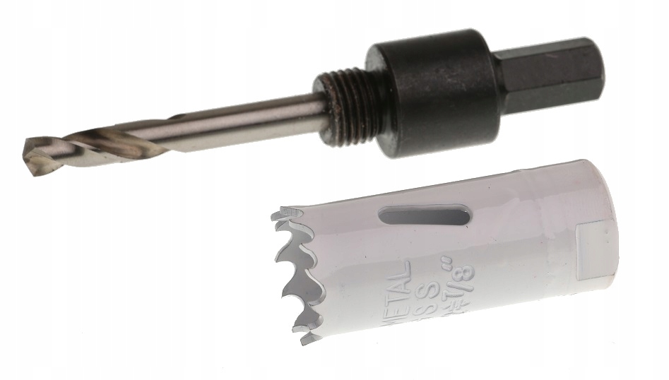 

Otwornica Bimetalowa Koronka 21 mm + Adapter