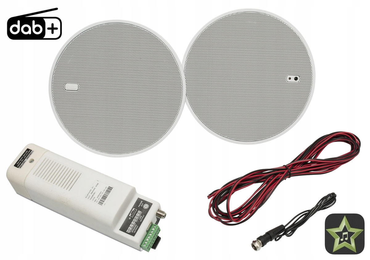 Kbsound Koupelnové Rádio Star 5 Bluetooth Dab+