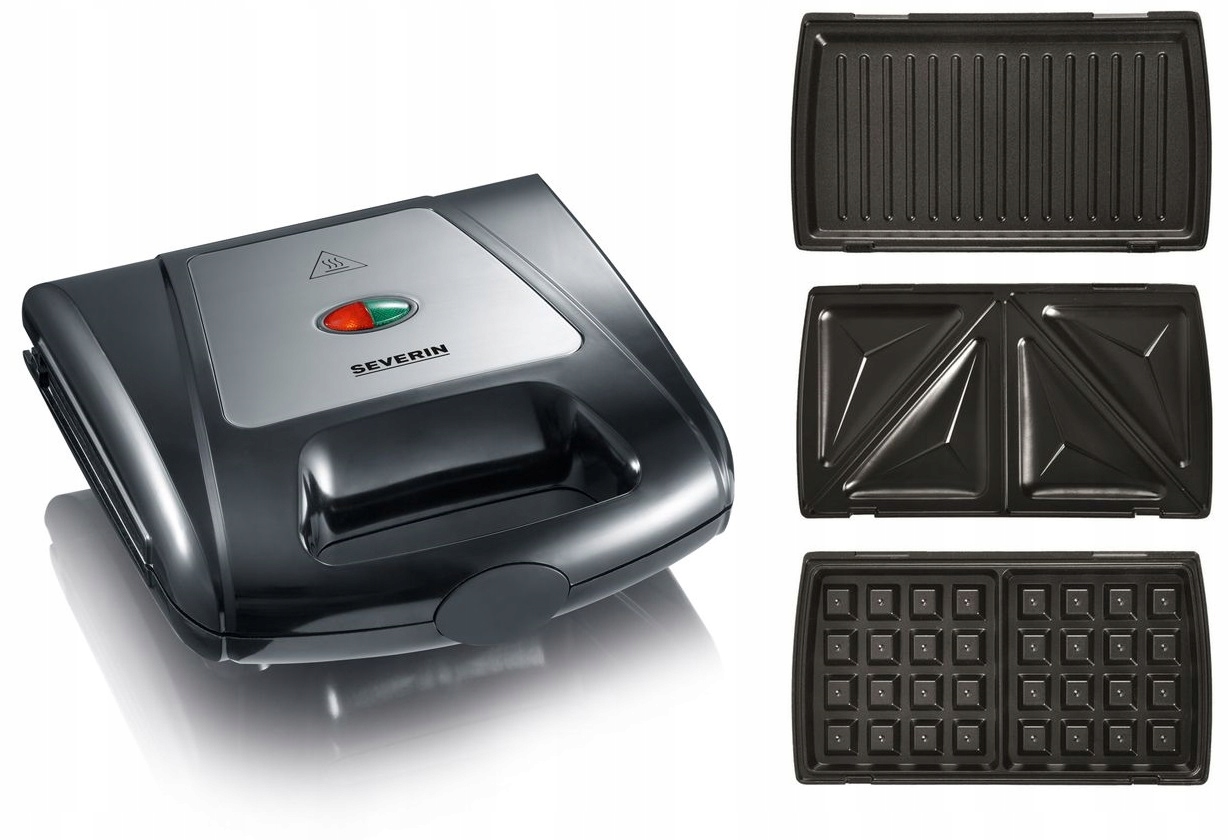 GOFROWNICA OPIEKACZ TOSTER 3W1 SANDWICH SEVERIN