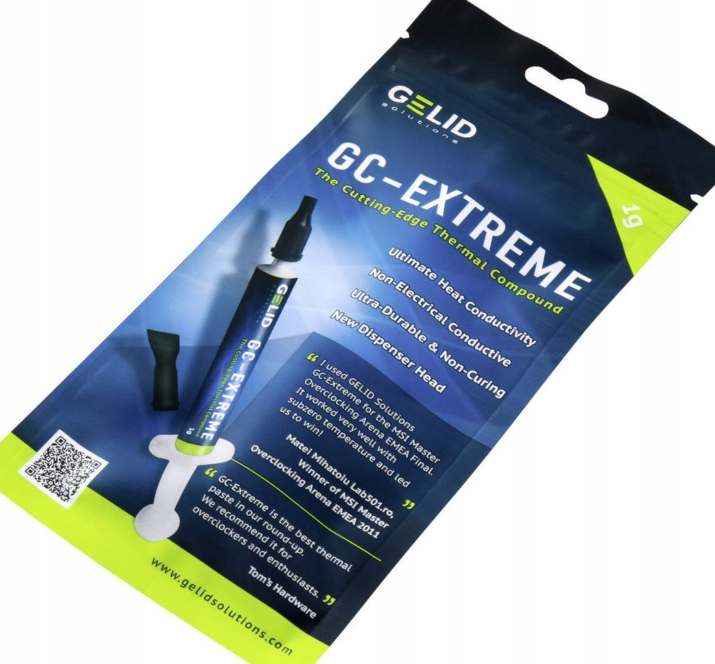 

Pasta Gelid GC-Extreme Thermal Compound 1gr.