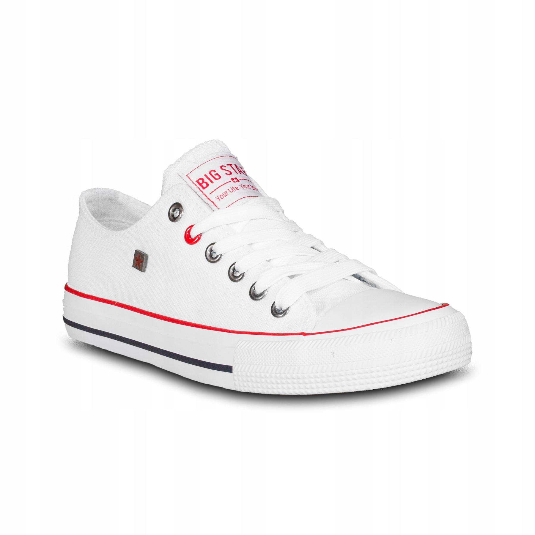 Trampki białe BIG STAR T274022 niskie klasyk 39 Model T274022