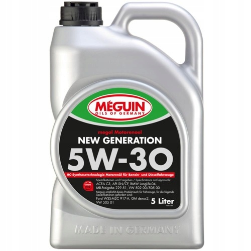 

Meguin Megol New Generation 5W30 5L