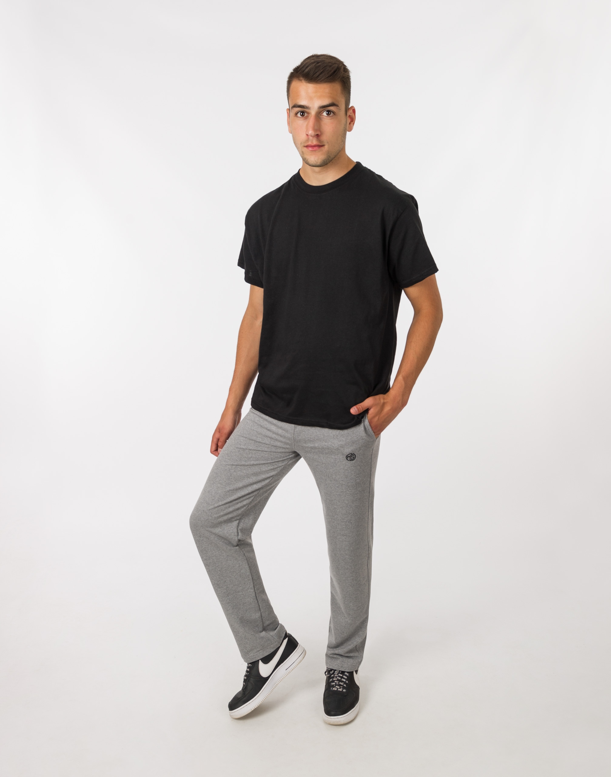 Spodnie Dresowe Męskie Dresy RENNOX 125 5XL Melanż Marka RENNOX Moda Sport