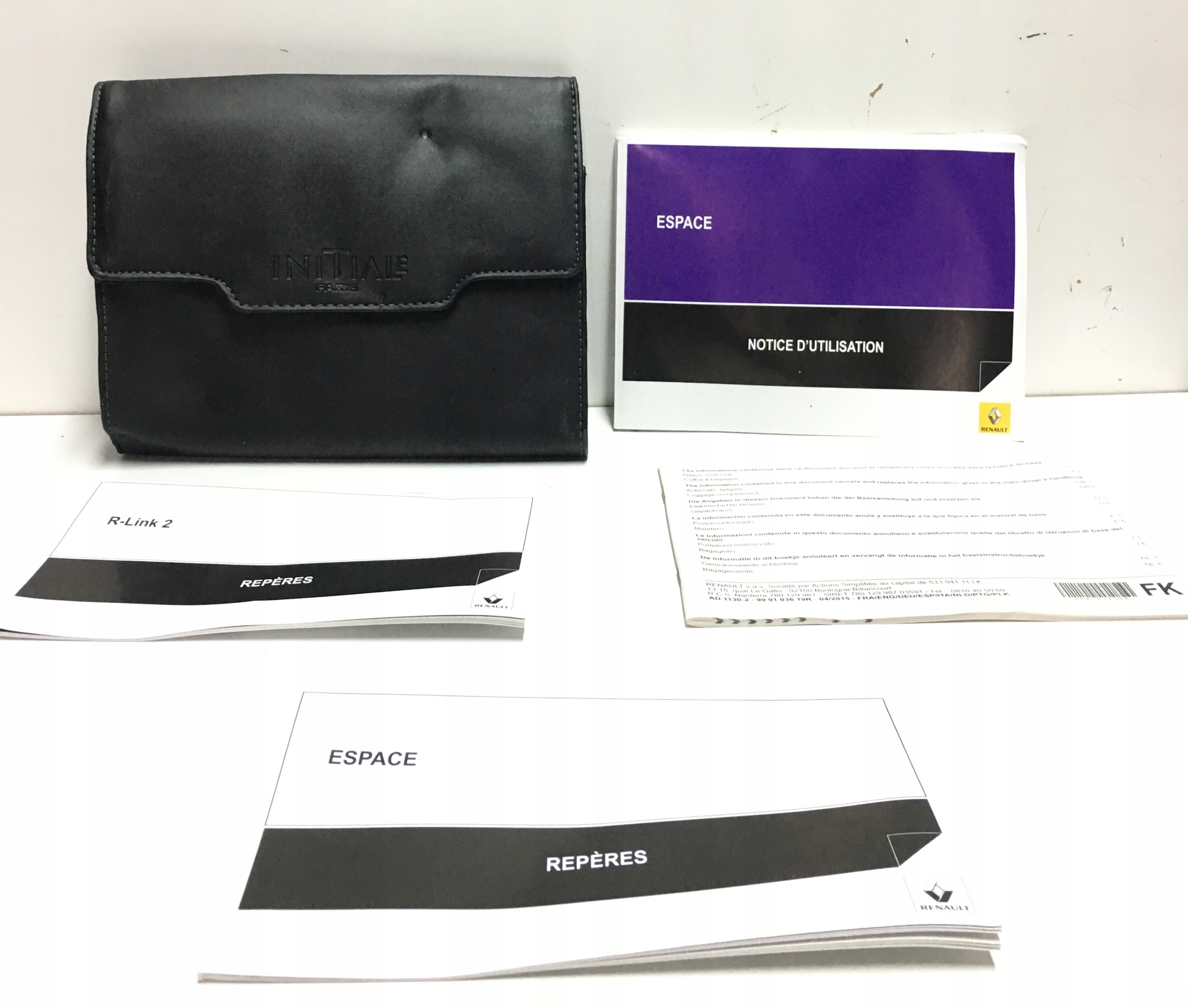 INSTRUKCJA KSIAZKA RENAULT ESPACE V INITIALE PARIS Title ESPACE