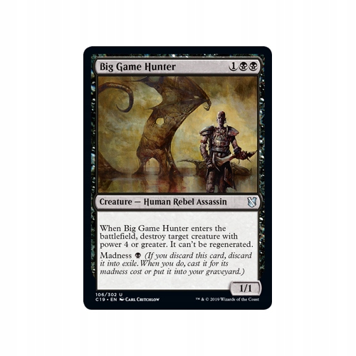Mtg Big Game Hunter (Uncommon)